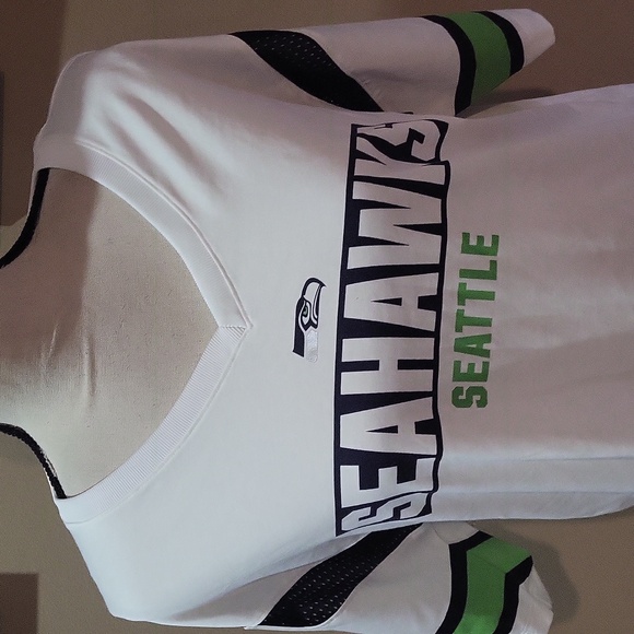 PINK Victoria's Secret Seattle Seahawks Jersey Shirt - Picture 4 of 12